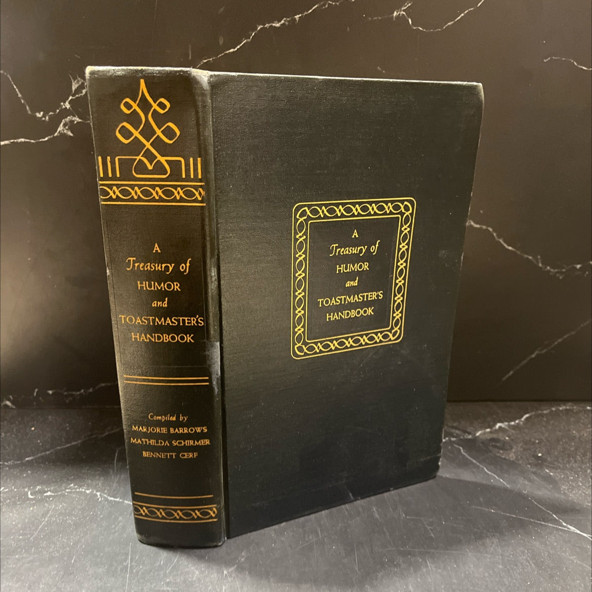 a treasury of humor toastmaster's handbook book, by marjorie barrows, mathilda schirmer, 1955 Hardcover image 1