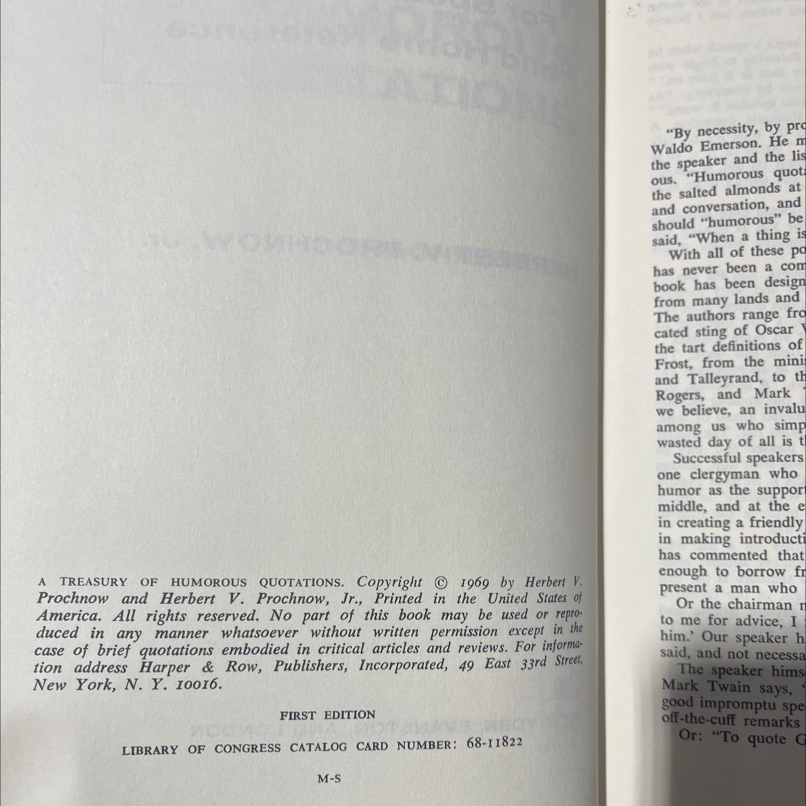 a treasury of humorous quotations for speakers, writers, and home reference book, by herbert v. prochnow and herbert v. image 3
