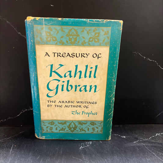 a treasury of kahlil gibran book, by kahlil gibran, 1977 Hardcover image 1