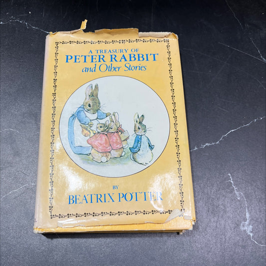 a treasury of peter rabbit and other stories book, by beatrix potter, 1970 Hardcover image 1