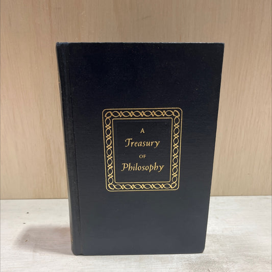 a treasury of philosophy book, by dagobert d. runes, 1955 Hardcover image 1