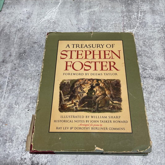 a treasury of stephen foster book, by stephen foster, 1946 Hardcover image 1