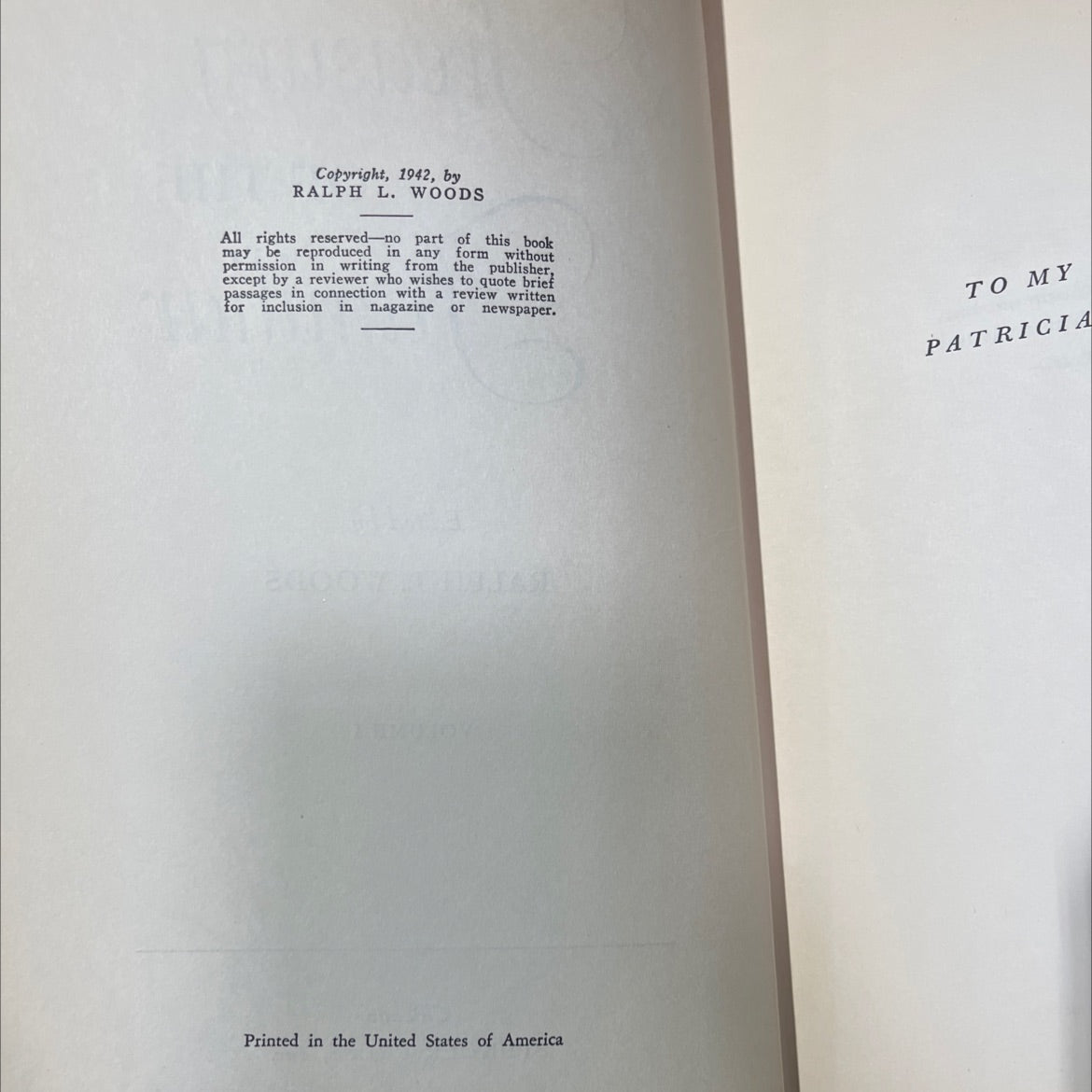 a treasury of the familiar book, by ralph l. woods, 1942 Hardcover image 3
