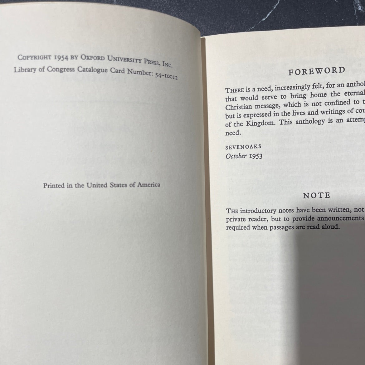 a treasury of the kingdom book, by e. a. blackburn and others, 1954 Hardcover image 3
