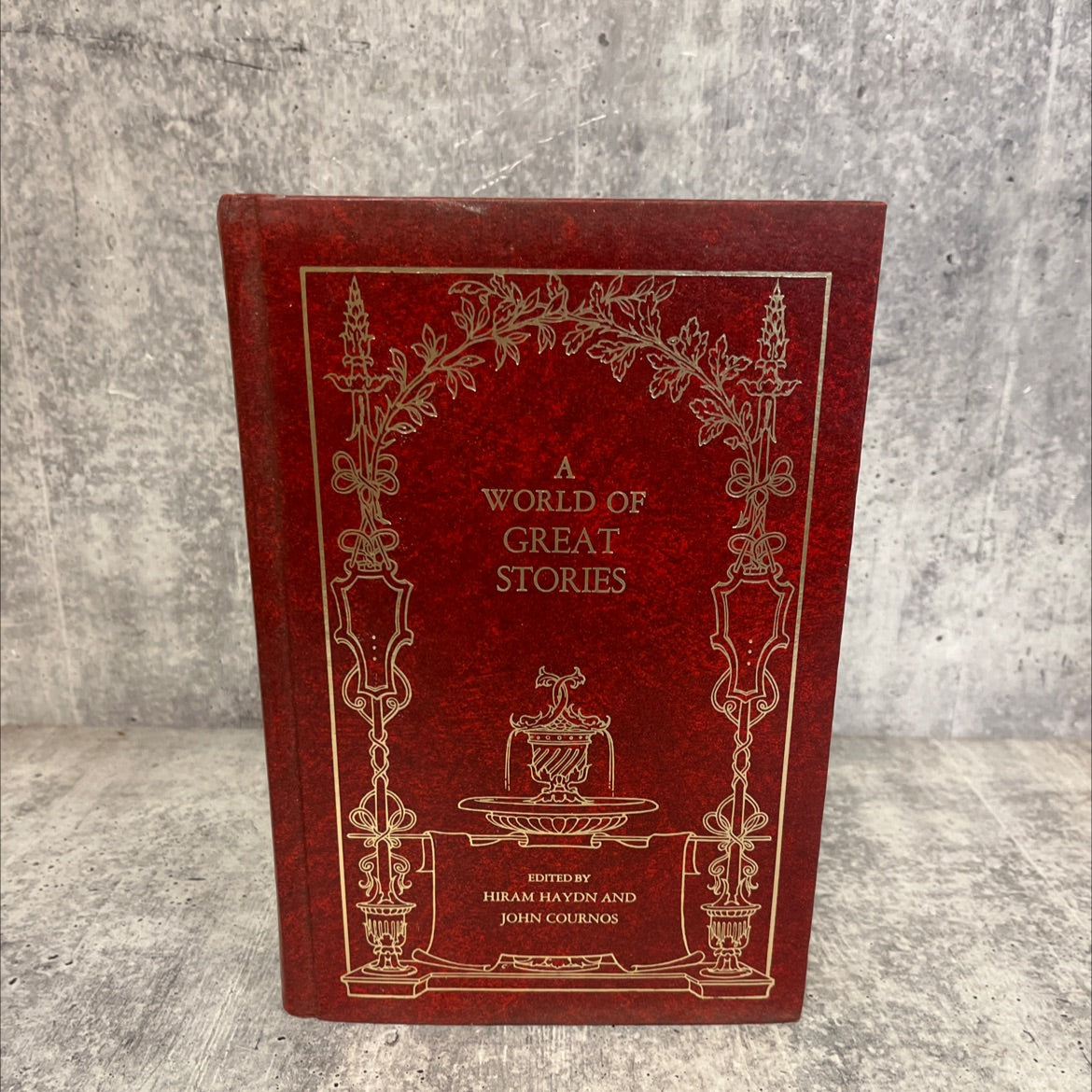 a world of great stories book, by Hiram Haydn, John Cournos, 1947 Hardcover image 1