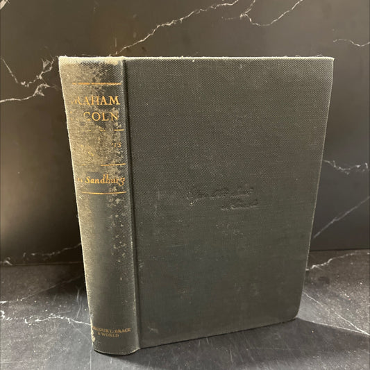 abraham lincoln the war years book, by carl sandburg, 1939 Hardcover image 1