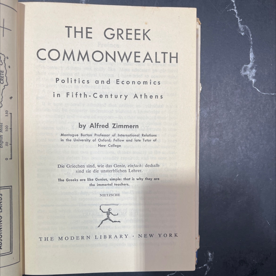 adjoining lands the greek commonwealth politics and economics in fifth-century athens book, by alfred zimmern, 1970 image 2