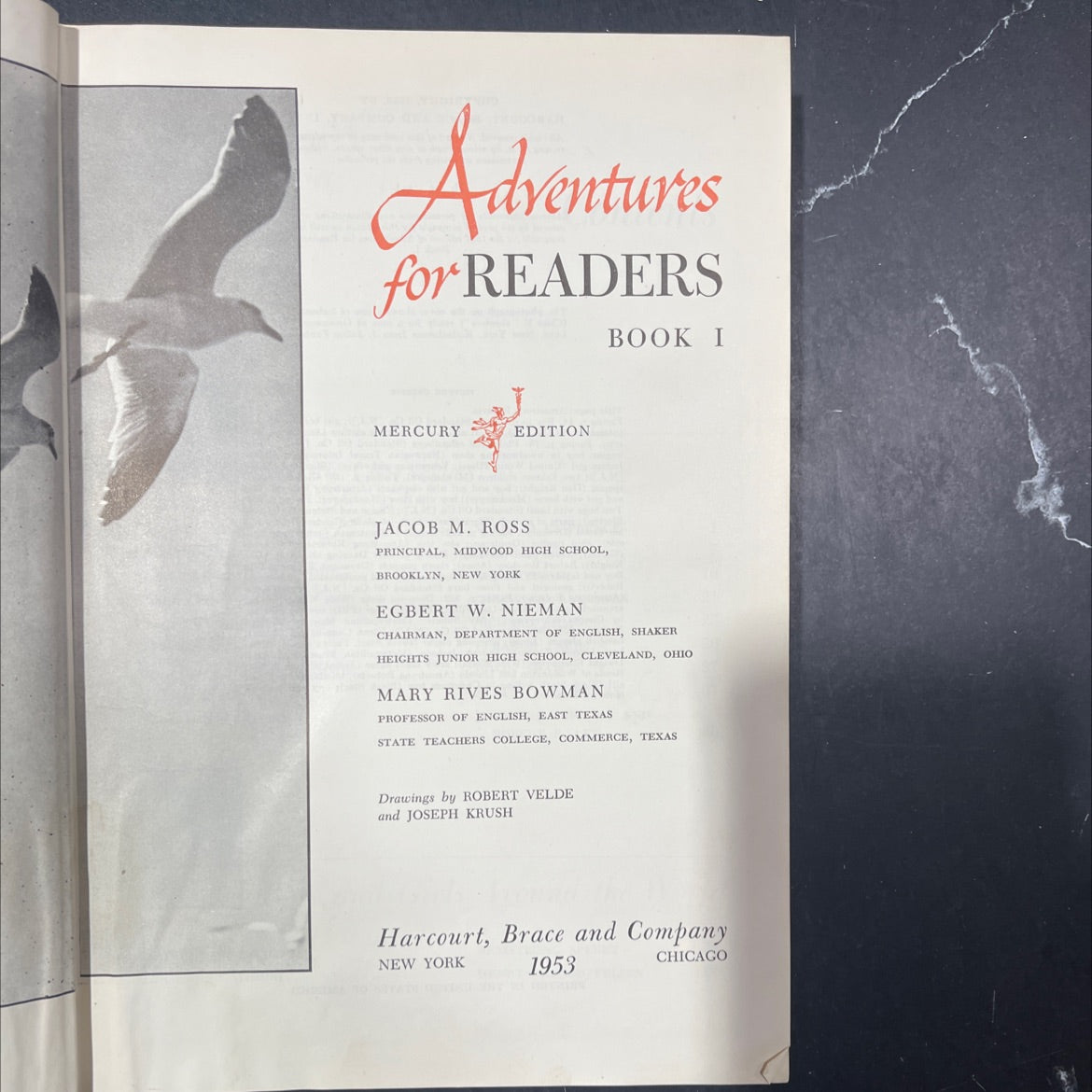 adventures for readers mercury edition book i book, by jacob m. ross, egbert w. nieman, mary rives bowman, 1953 image 2
