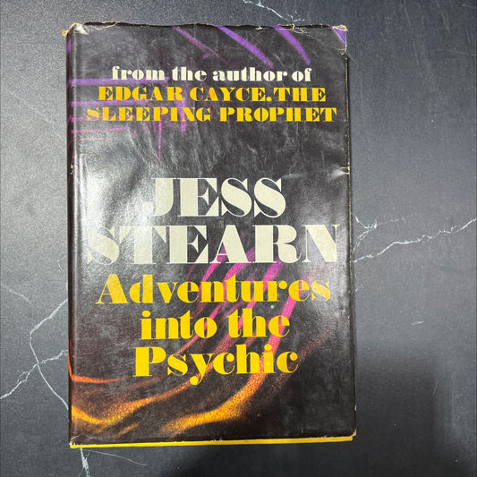 adventures into the psychic book, by jess stearn, 1969 Hardcover image 1