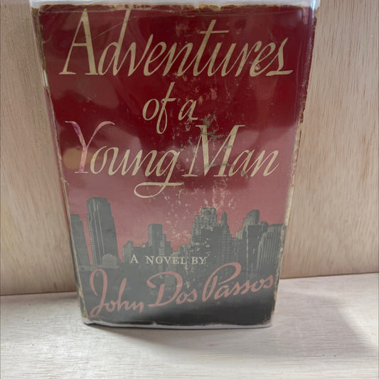 adventures of a young man book, by john dos passos, 1939 Hardcover, First Edition, Antique image 1