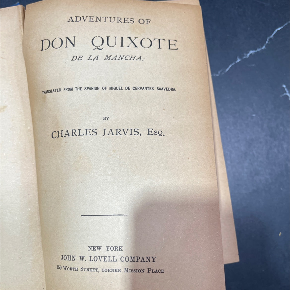 adventures of don quixote de la mancha book, by miguel de cervantes saavedra, 1970 Hardcover, Heavily Used image 2