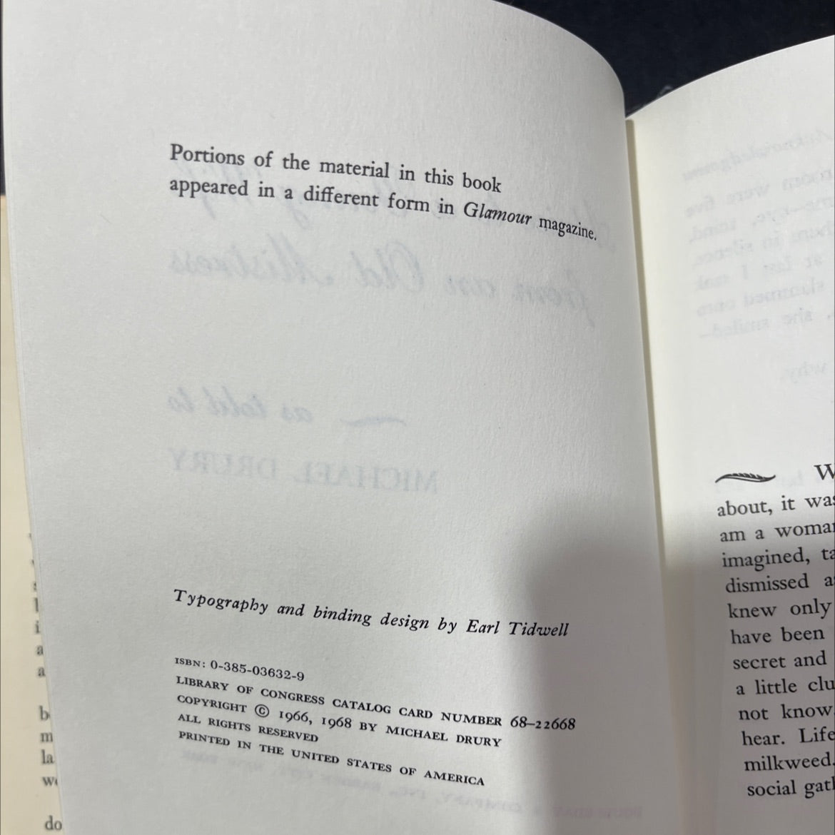 advice to a young wife from an old mistress book, by michael drury, 1970 Hardcover image 3