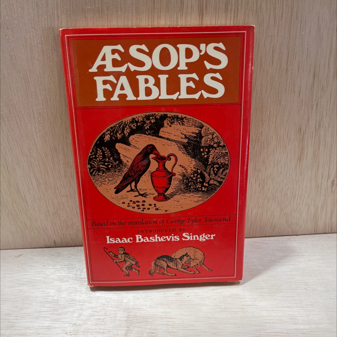aesop's fables book, by aesop, 1968 Hardcover, Vintage image 1