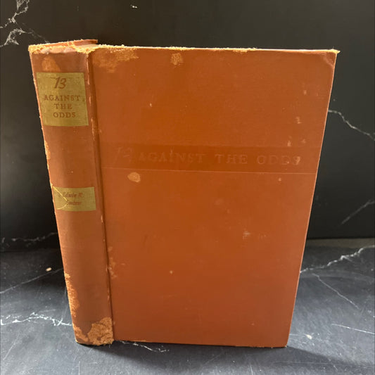 SIGNED against the odds book, by Edwin R. Embree, 1944 Hardcover, First Edition, Rare, Antique image 1