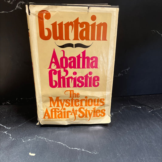 agatha christie curtain book, by agatha christie, 1975 Hardcover image 1