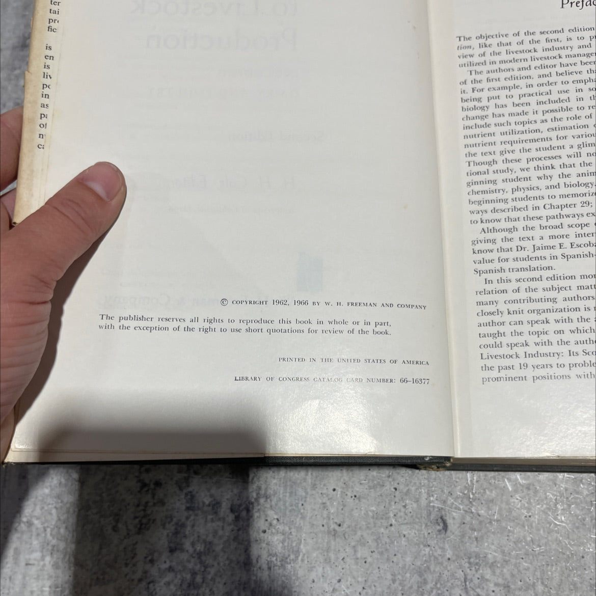 agricultural science book, by isbury and e. w. crampton, 1966 Hardcover image 3