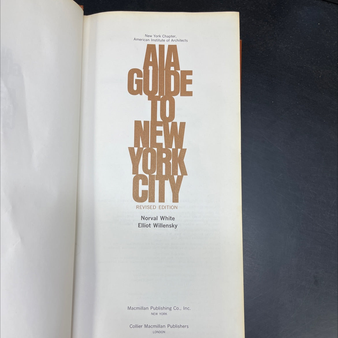 aia guide to new york city book, by Norval White, Elliot Willensky, 1978 Hardcover image 2