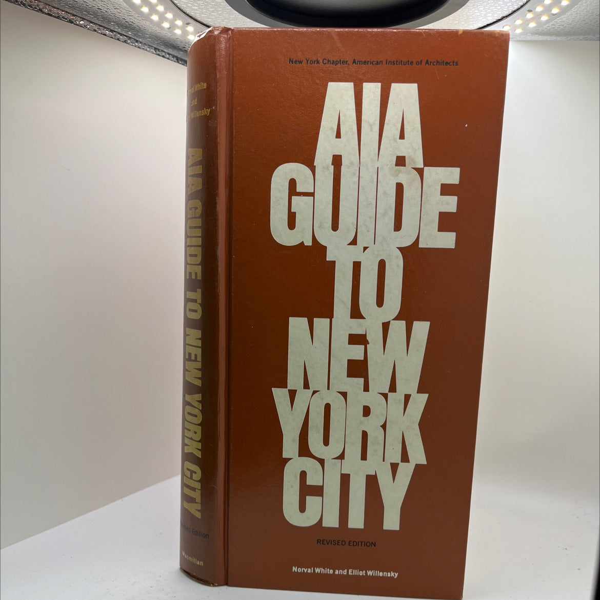 aia guide to new york city book, by Norval White, Elliot Willensky, 1978 Hardcover image 1