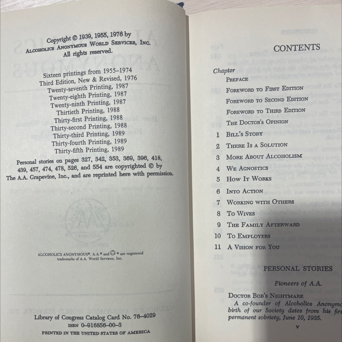 alcoholics anonymous the story of how many thousands of men and women have recovered from alcoholism book, by image 3