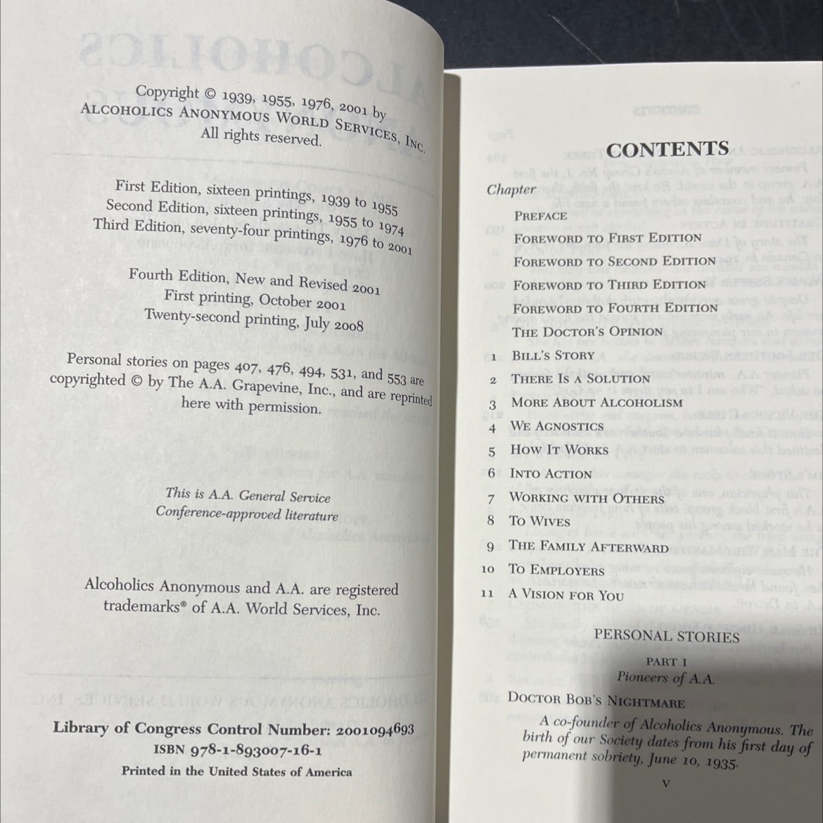 alcoholics anonymous the story of how many thousands of men and women have recovered from alcoholism book, by unknown, image 3