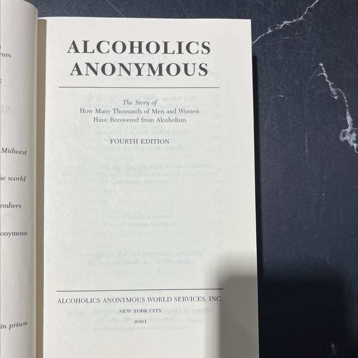alcoholics anonymous the story of how many thousands of men and women have recovered from alcoholism book, by unknown, image 2