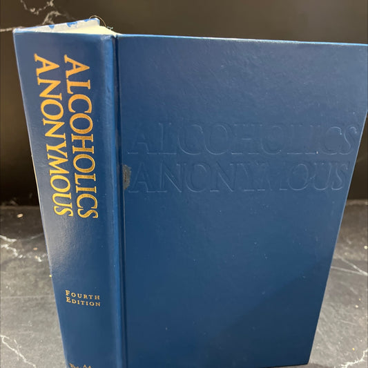 alcoholics anonymous book, by alcoholics anonymous world services, inc., 2001 Hardcover image 1