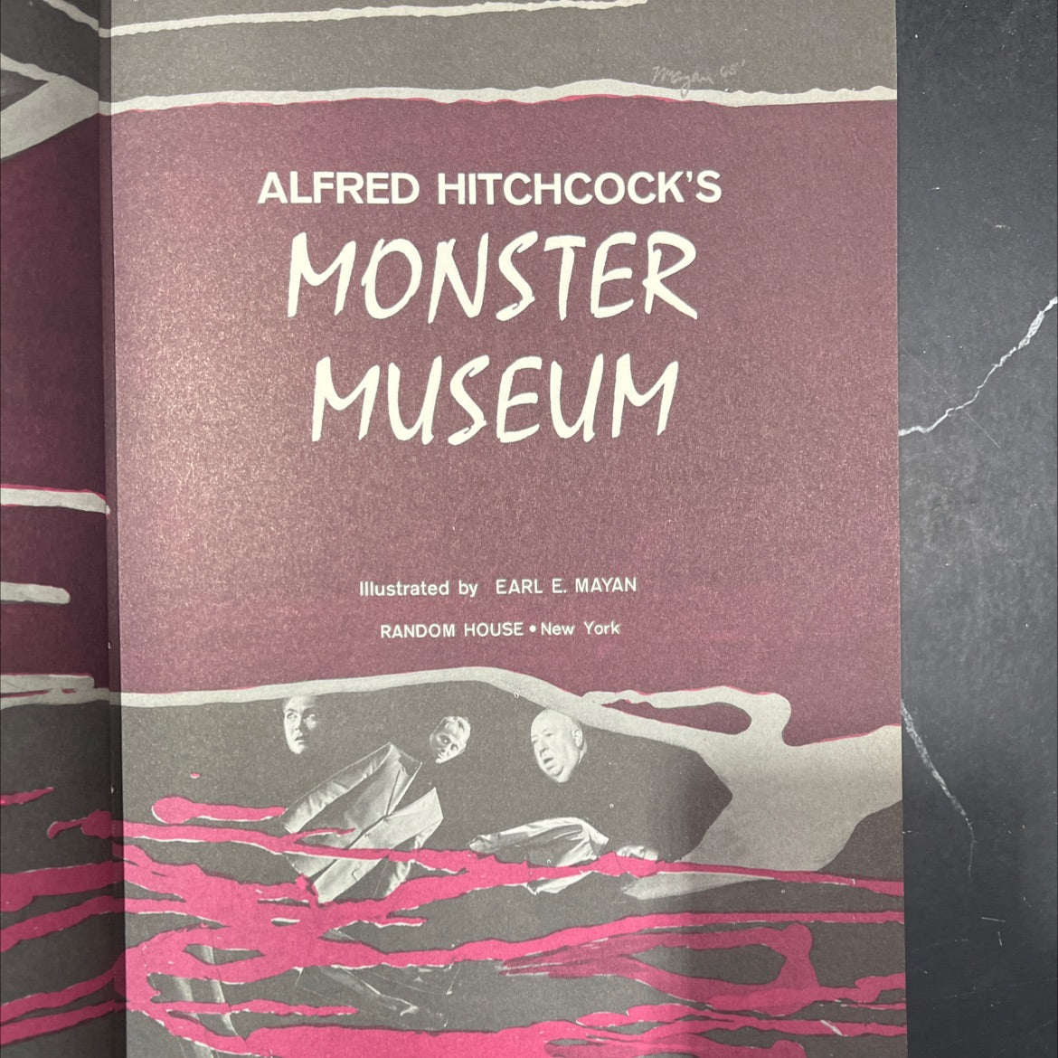 alfred hitchcock's monster museum book, by alfred hitchcock, 1965 Hardcover image 2