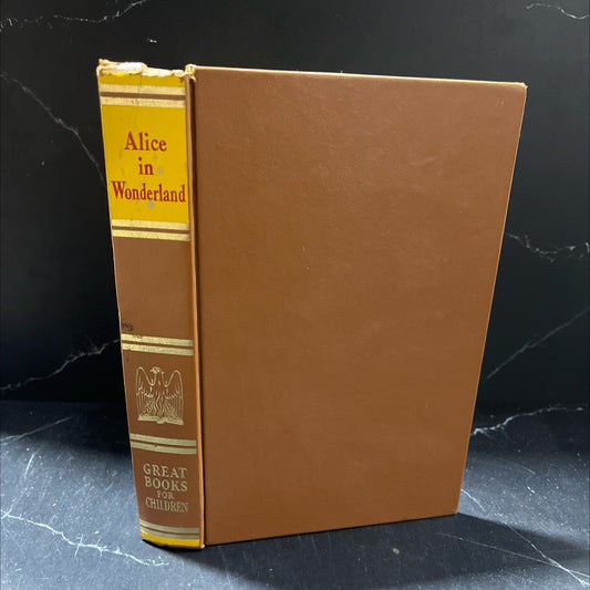 alice in wonderland comprising the two books, alice's adventures in wonderland and through the looking-glass book, by image 1