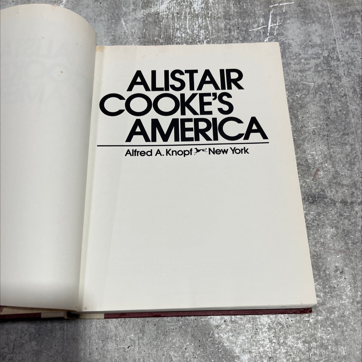 alistair cooke's america book, by alistair cooke, 1973 Hardcover image 2