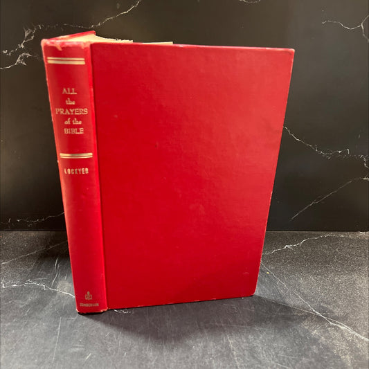all the prayers of the bible a devotional and expositional classic book, by herbert lockyer, 1973 Hardcover image 1