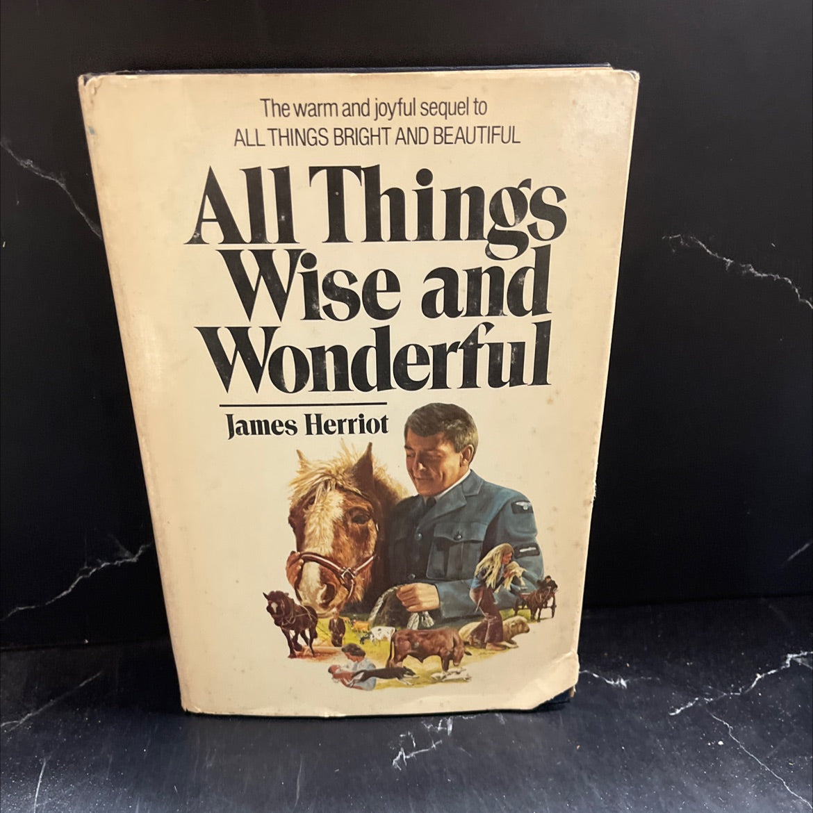 all things wise and wonderful book, by james herriot, 1977 Hardcover image 1