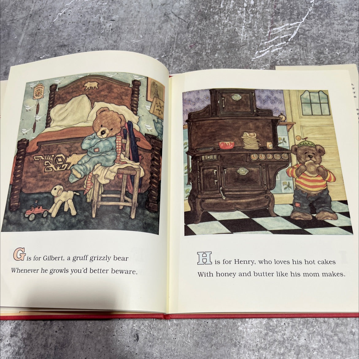 alphabears book, by Kathleen Hague, 1984 Hardcover image 4