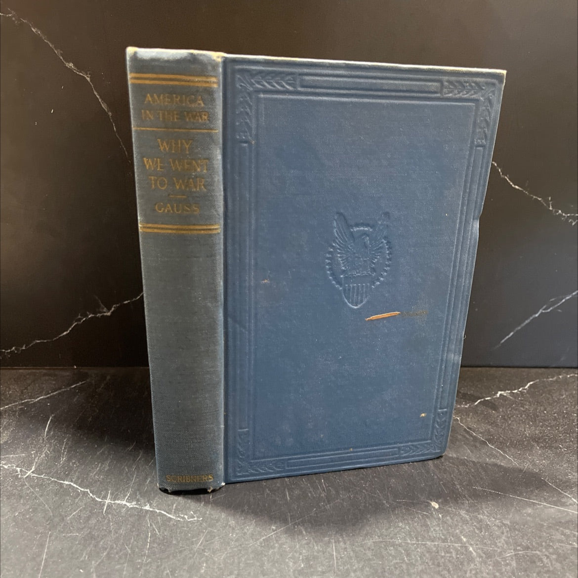 america in the war why we went to war book, by christian gauss, 1922 Hardcover image 1