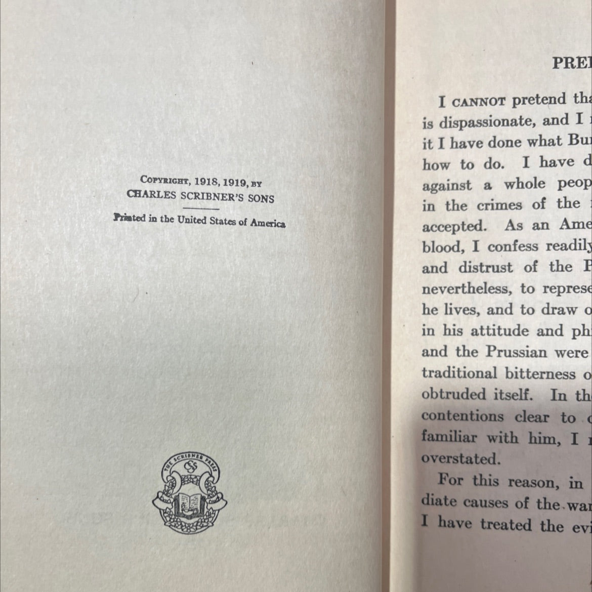 america in the war why we went to war book, by christian gauss, 1922 Hardcover image 3