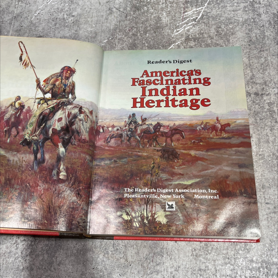 america's fascinating indian heritage book, by james a. maxwell, 1978 Hardcover image 2
