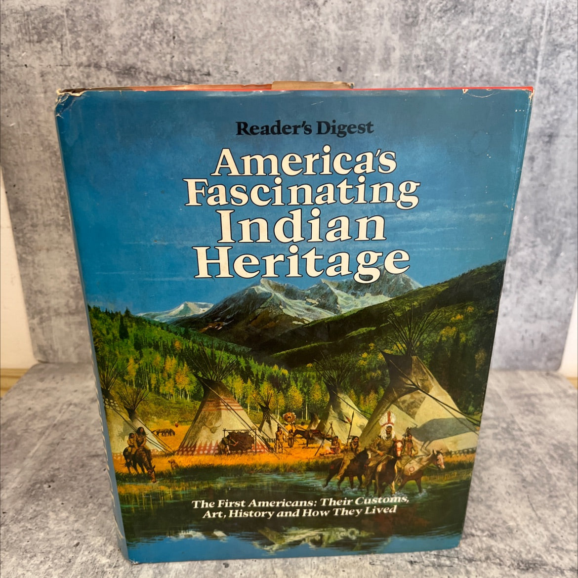 america's fascinating indian heritage book, by james a. maxwell, 1978 Hardcover image 1