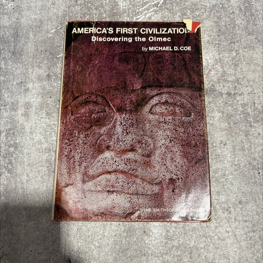 america's first civilization book, by michael d. coe, 1968 Hardcover image 1