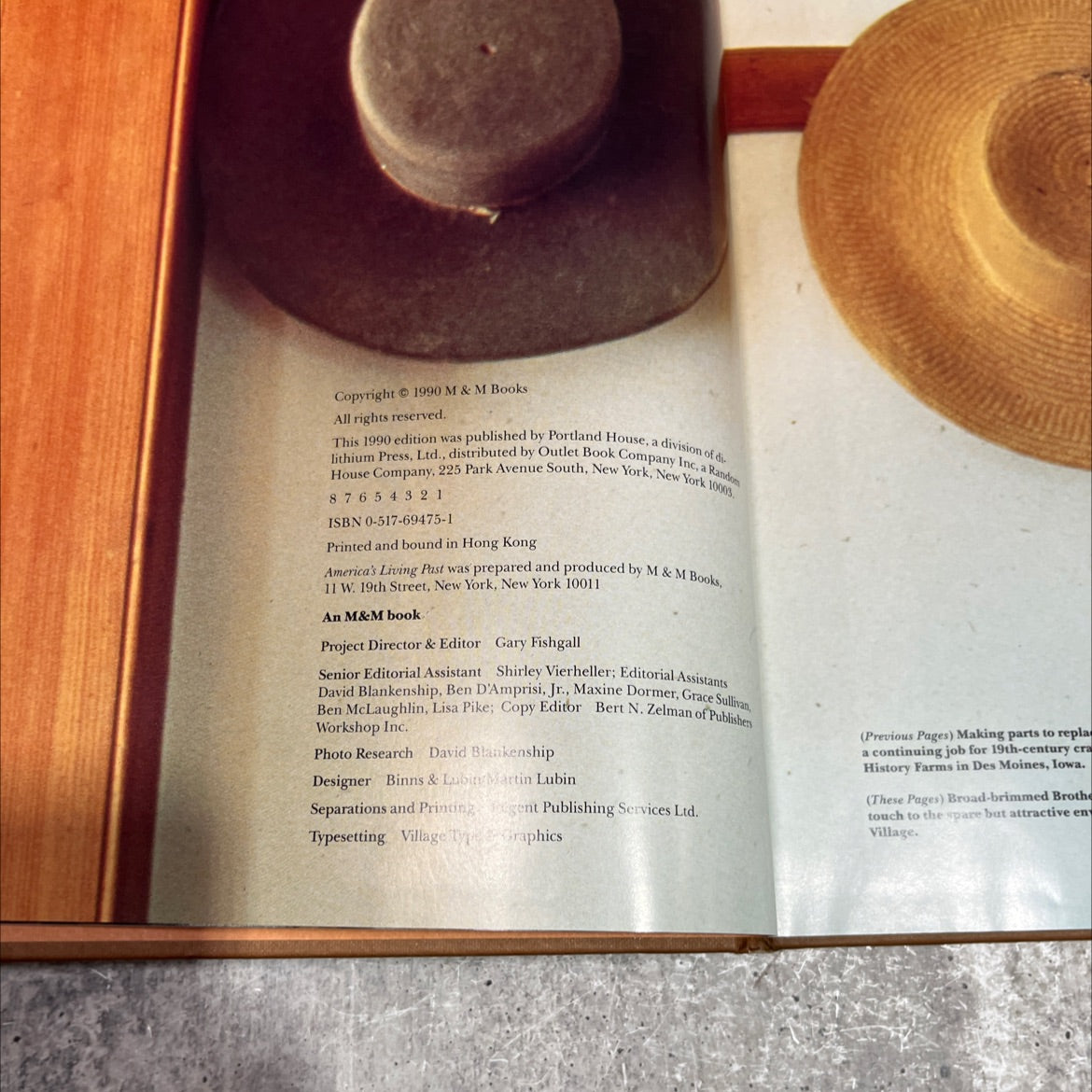 america's living past historic villages & restorations book, by john bowen, 1990 Hardcover image 3