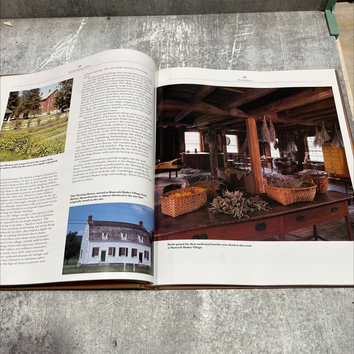 america's living past historic villages & restorations book, by john bowen, 1990 Hardcover image 4