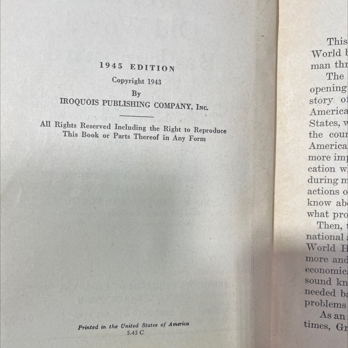 america's old world background book, by gertrude van duyn southworth, john van duyn southworth, 1945 Hardcover image 3