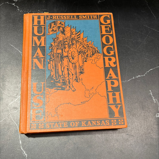 american airplanes human use geography book, by j. russell smith, 1936 Hardcover image 1
