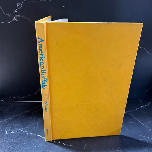 american buffalo book, by David Mamet, 1976 Hardcover, Vintage image 1