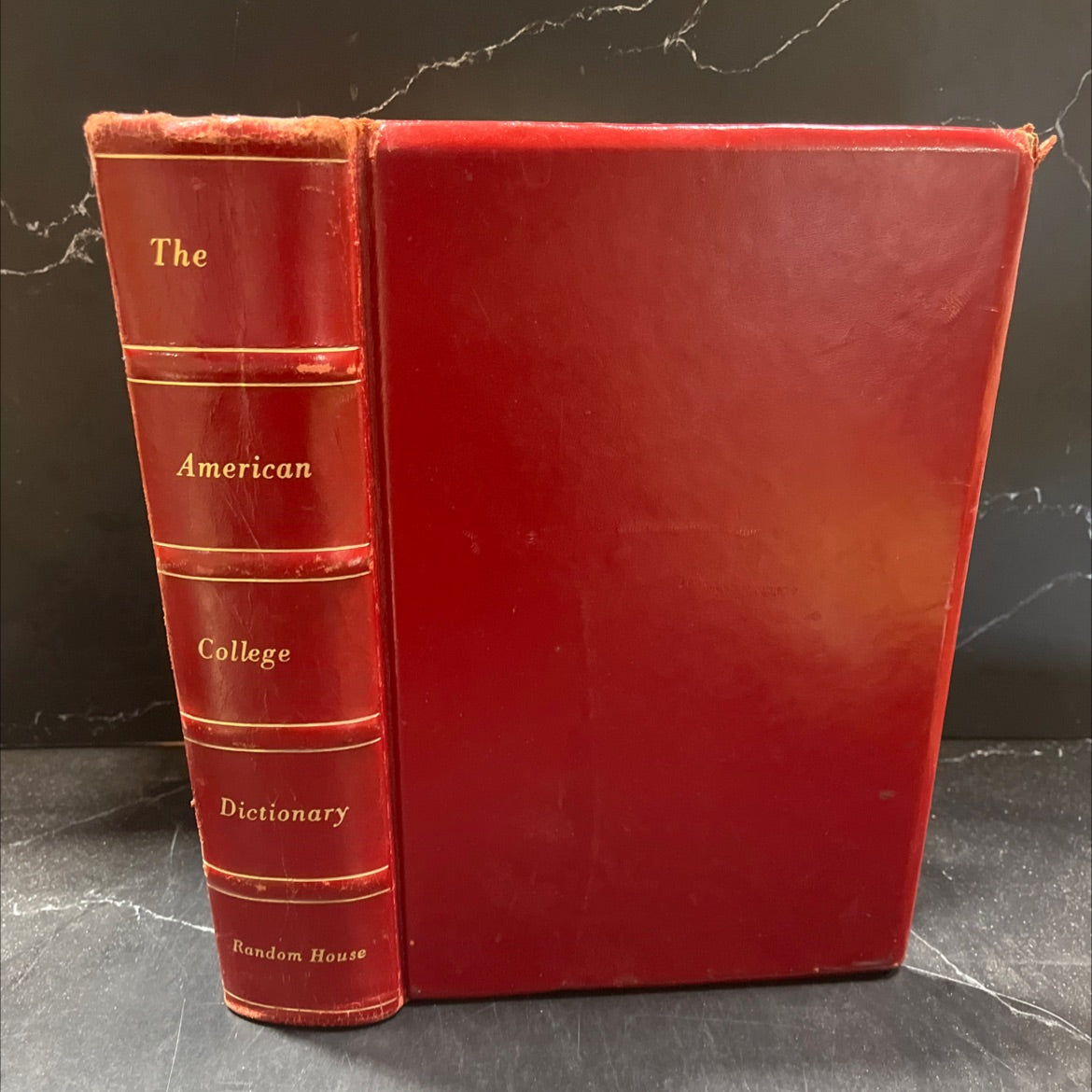 american college dictionary book, by edward l. thorndike, leonard bloomfield, clarence l. barnhart, 1956 Hardcover image 1