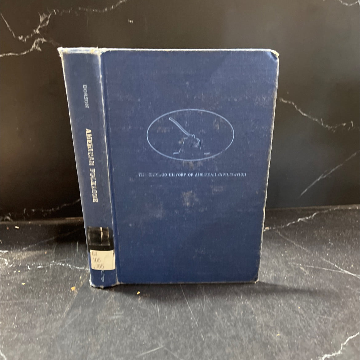 american folklore book, by richard m. dorson, 1960 Hardcover image 1