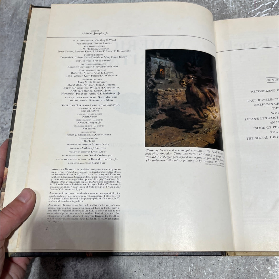 american heritage book, by unknown, 1977 Hardcover image 3