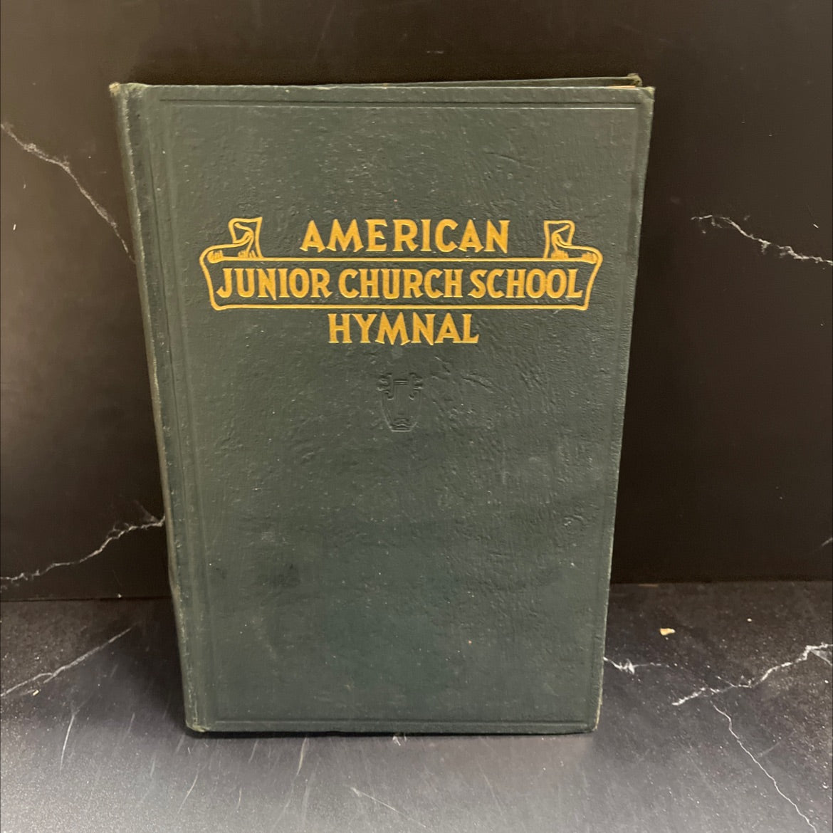 american junior church school hymnal book, by edward r. bartlett d.d., 1937 Hardcover image 1