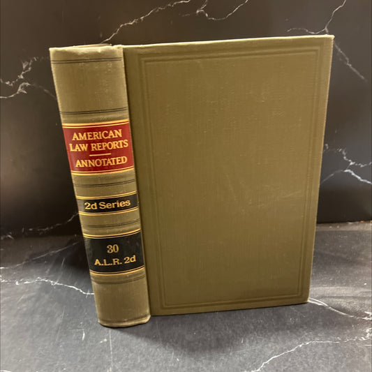 american law reports annotated second series book, by george s. gulick, robert t. kimbrough, 1953 Hardcover image 1