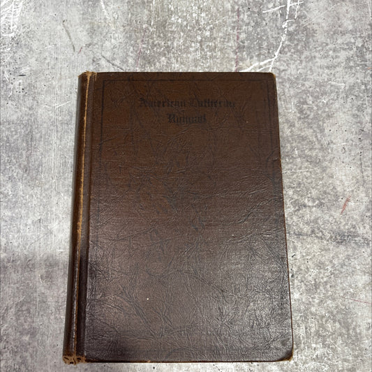 american lutheran hymnal music edition book, by unknown, 1930 Hardcover image 1