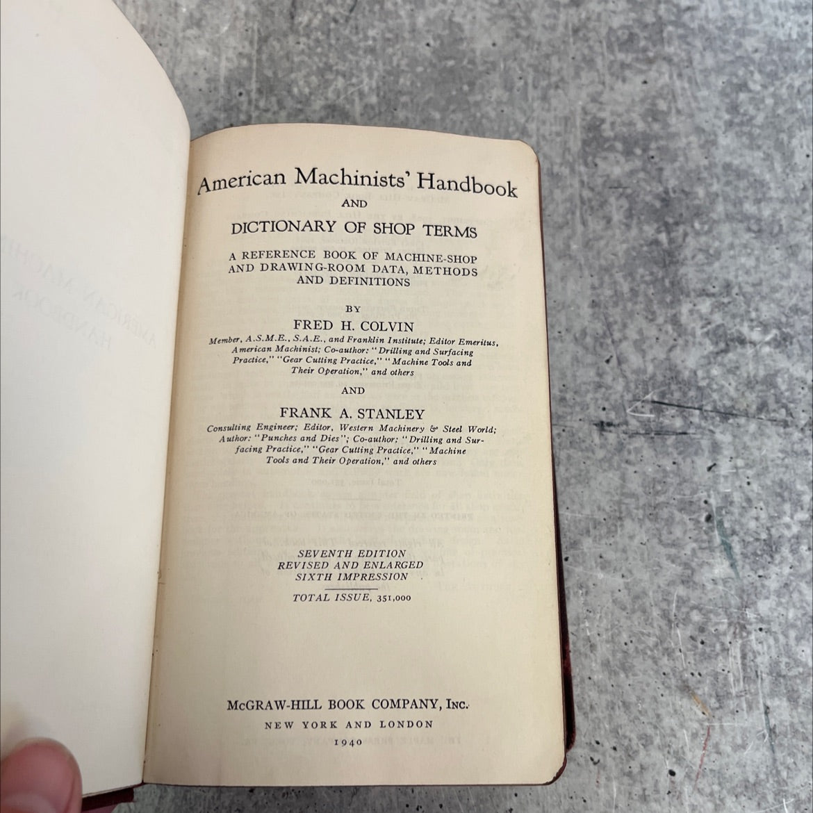 american machinists' handbook and dictionary of shop terms a reference book of machine-shop and drawing-room data, image 2