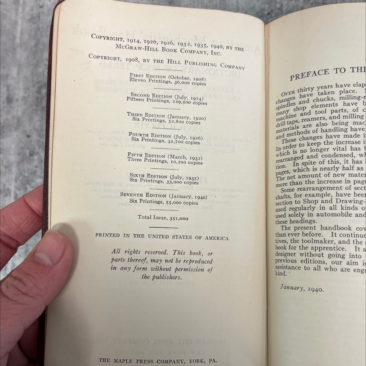 american machinists' handbook and dictionary of shop terms a reference book of machine-shop and drawing-room data, image 3